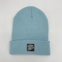 Bonnet en maille moelleux d'hiver de haute qualité, logo personnalisé du fabricant Y2k, logo jacquard, bonnet en maille moelleux et chaud en mohair