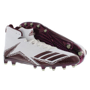 Chaussures Adidas Sm Freak X Carbon Mid Ncaa pour hommes Couleur : Blanc/Marron 100% authentiques - Product Image 5