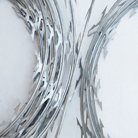Fil de fer barbelé pour clôture, 20-30 cm, en fer galvanisé pour chantiers de construction - 500 m/rouleau par fabricant