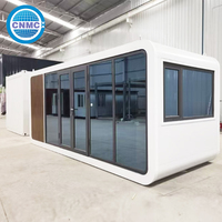Maison Conteneur Modulaire 20ft 40ft Portable Préfabriquée pour Chantier avec Électricité Solaire – Maisons Conteneurs Préfabriquées