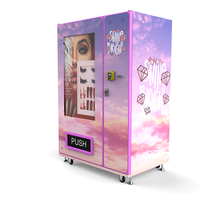 Distributeur automatique de vêtements en métal de luxe 24 heures sur 24, écran de 49 pouces, jeton de code QR et SDK avec options de paiement par carte de crédit