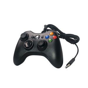 เกมแพดแบบมีสาย USB พร้อมมอเตอร์สั่นสะเทือนสำหรับเอกซ์บอกซ์ 360 จอยสติ๊กคอนโทรลเลอร์เกมสำหรับพีซี - Product Image 1