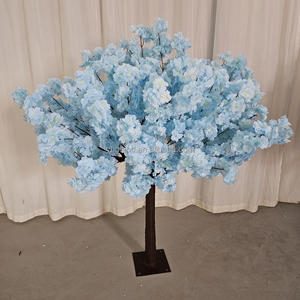 Vente en gros <span class=keywords><strong>de</strong></span> fausses fleurs <span class=keywords><strong>de</strong></span> cerisier en soie arbre bleu royal <span class=keywords><strong>blanc</strong></span> violet table d'événement <span class=keywords><strong>de</strong></span> mariage arbres <span class=keywords><strong>de</strong></span> fleurs Sakura artificielles décoratives - Product Image 3