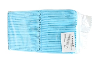 Wholesale Eco-Friendly Non-woven Fabric Waterproof IP67 Pet Pad Cat Deodorant Changing Pad for Puppies Direct Factory Supplies - Product Image 4