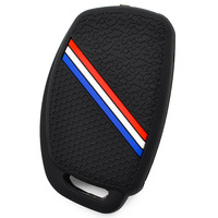 Coque de protection en silicone pour clé de voiture, accessoires, pièces, étui de protection en silicone pour clé de voiture, porte-clé sans clé
