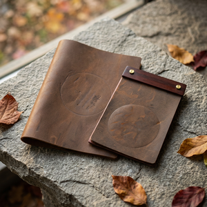 Fundas de Cuero PU Estilo Vintage de Alta Calidad para Menús y Facturas, Suministro Directo de Fábrica, para Restaurantes, Nexgen Exports, Logotipo Personalizado - Product Image 4