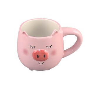 Tasse à café animale de dessin animé peinte à la main avec un design tridimensionnel, motifs de baleines et de poissons respectueux de l'environnement - Product Image 5