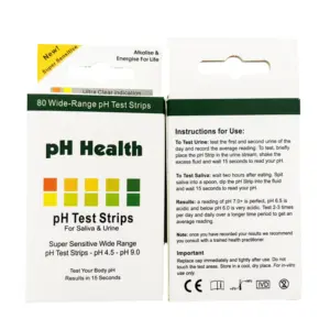 pH试纸尿液试纸唾液和土壤的pH 4.5-9.0