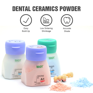 Di alta qualità Baot ceramica Kit di laboratorio dentale fonte di alimentazione manuale include corone dentali e porcellana - Product Image 6