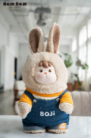 Peluche douce en forme de lapin, compagnon de sommeil unisexe de 60 cm, pour les enfants de 7 ans et plus, cadeau