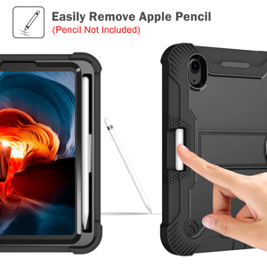 Étui robuste antichoc pour iPad Mini 6 Mini 7, housse de tablette avec béquille intégrée et emplacement pour Apple Pencil - Product Image 4