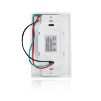 Interruptor de Pared con Sensor de Movimiento, Interruptor de Luz con Sensor Automático, Interruptor de Botón con Control Remoto