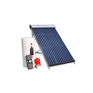 Easy To Install Pressurized Split Solar Water Heaters Vacuum Tube Insulation