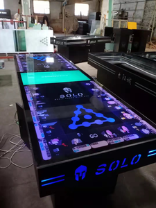 Wholesale LED - Lit Bar <strong>Beer</strong> Pong <strong>Table</strong> with Customizable Neon Design for Nightclub Gaming Event and Party Use - Product Image 6