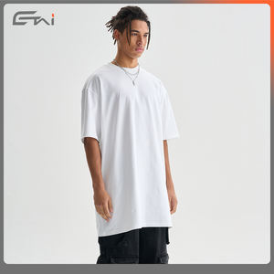 <span class=keywords><strong>Robe</strong></span> <span class=keywords><strong>T</strong></span>-<span class=keywords><strong>shirt</strong></span> décontractée en coton 100% tricoté, 260 grammes, grande taille, longueur longue, écologique, pour homme, é<span class=keywords><strong>t</strong></span>é - Product Image 3