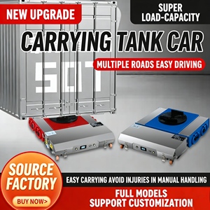 Электрический многороликовый транспортный скейт на 50 тонн с дистанционным управлением для перемещения оборудования и машин - Product Image 3