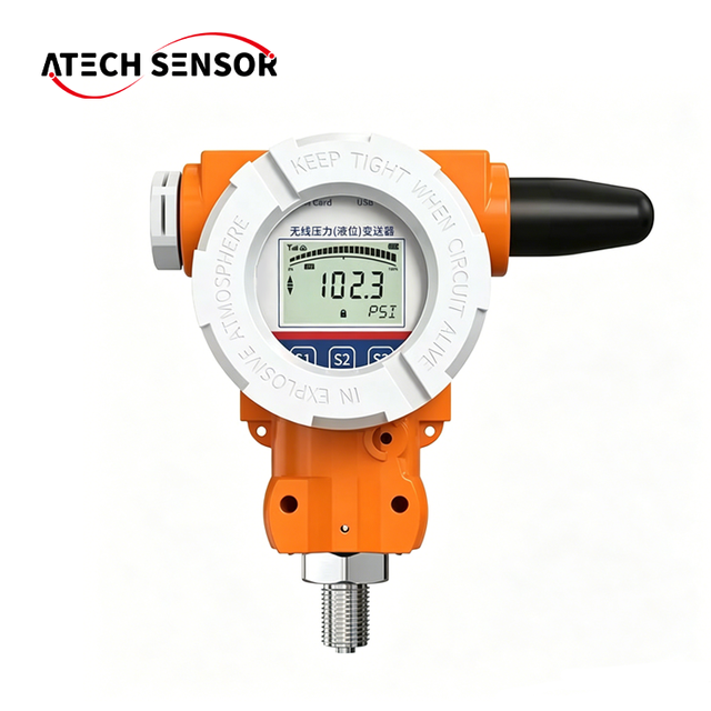 Explosion-proof 4G NB-IoT Wireless Pressure Sensor High Precision Digital Display Alarm Transmitter for Water Supply