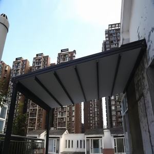 Suministro de fábrica, sistemas de techo retráctil, <span class=keywords><strong>toldo</strong></span> de sombra impermeable motorizado <span class=keywords><strong>para</strong></span> patio, espacio exterior - Product Image 2