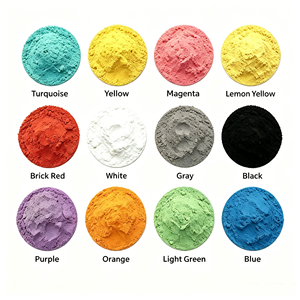 Poudre de gypse colorée sans bulles en 12 couleurs pour la sculpture artisanale DIY - Product Image 3