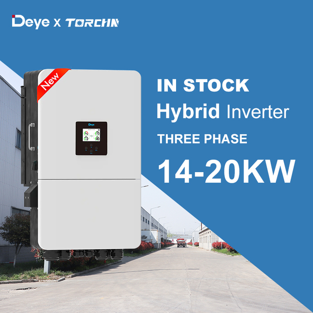 SUN-14/15/16/18/20K-SG05LP3-EU-SM2 Three-Phase Hybrid Solar Inverter Stock DC/AC Inverter LV Battery Solar Inverters