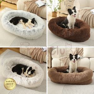 <span class=keywords><strong>Cama</strong></span> calmante de lujo para perros pequeños y gatos, un abrazo autocalentador para aliviar la ansiedad - Product Image 5