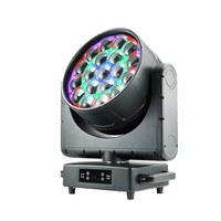 Stade puissant faisceau lumineux IP 19*80W haute luminosité RGBW étanche LED lavage Pixel Zoom tête mobile DJ lumière équipement