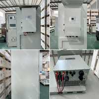 Système de stockage d'énergie de batterie extérieur intégré ESS avec onduleur Deye 50KW 100KW, batterie LiFePO4 100kWh 200kWh BESS
