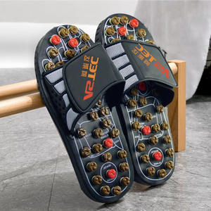<span class=keywords><strong>Massage</strong></span> de réflexologie masseur de pieds d'acupression avec tête remplaçable fond épais pantoufle de <span class=keywords><strong>massage</strong></span> des pieds EVA - Product Image 2