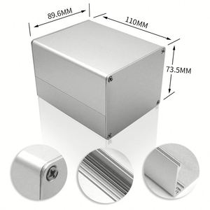 EBM Electric Power Amplifier Case OEM ODM Custom CNC Machining Anodized Aluminum Profile IP54 HF-A-317 Model Electronic GPRS Box - Product Image 6