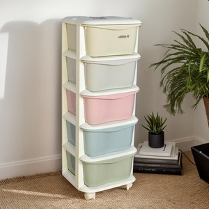 36cm Macarons couleurs salon organisateur de rangement 5 <span class=keywords><strong>tiroirs</strong></span> <span class=keywords><strong>tour</strong></span> - Product Image 3