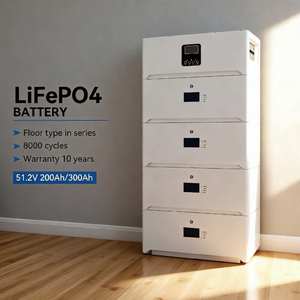 Batterie solaire domestique empilable 10KWh-32KWh 48V LiFePO4 avec écran tactile et BMS intelligent pour utilisation hors réseau/sur réseau - Product Image 4