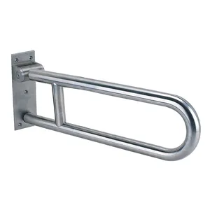 Cubilox Nhà Vệ Sinh Khả Năng Tiếp Cận Đường Sắt Hình Chữ U, Gấp An Toàn Không Gỉ Grab Bar Xử Lý Cho Bồn Tắm Phòng Tắm Nhà Vệ Sinh Chỗ Ngồi