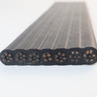 Câble plat flexible 18 AWG en cuivre toronné isolé PVC pour palan aérien, système de feston, chariot et enrouleur - Fabricant