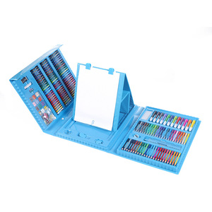 Kit <span class=keywords><strong>d</strong></span>'art pour enfants personnalisé en couleur 41*32*6cm, ensemble de crayons en plastique pour le <span class=keywords><strong>dessin</strong></span> et le croquis pour les enfants, pour l'école et la peinture - Product Image 6