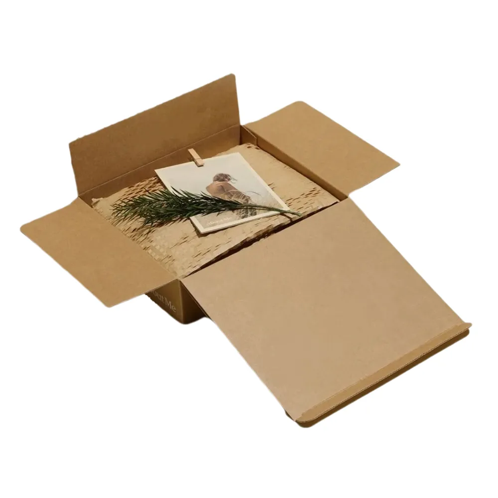 Kotak pengiriman kustom cetak mewah pembungkus kotak hadiah dengan Strip robek untuk bulu mata Wig kemasan belanja pakaian