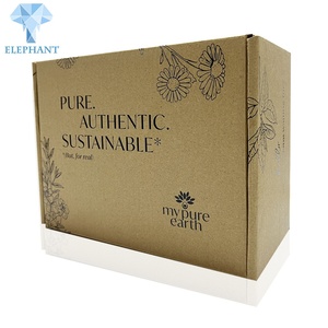 Custom Boutique Recyclable Corrugated Carton <b>Packing</b> Cardboard <b>Box</b> - Product Image 2