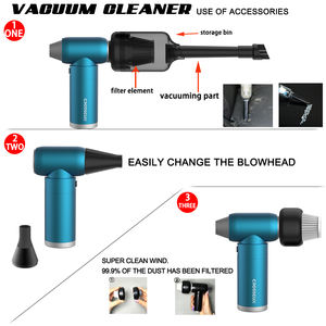 क्रॉसगन कस्टम वैक्यूम क्लीनर जेट फैन एयर ब्लोअर मिनी हिंसक टर्बो प्रशंसक 100000 आरपीएम एयर ड्रायर कार की सफाई के लिए - Product Image 3