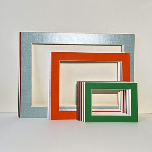 Moins cher prédécoupé 6x8 8x10 pouces Matboard <span class=keywords><strong>Passepartout</strong></span> couleur verte prédécoupé 4x6 pouces montage noir blanc tapis pour cadre Photo - Product Image 2