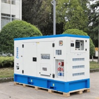 Générateur silencieux triphasé 100 kVA avec ATS pour usage industriel, démarrage à distance, 1800 tr/min, 50/60 Hz, 480 V AC