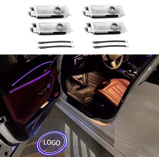 Hot /Wireless Auto Door Light HD Led Logo Projector Welcome Light