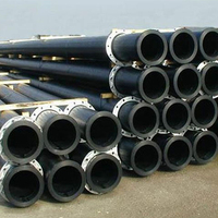 Selang Hisap dan Buang Pompa Air 2 Inci, Selang Karet Kawat Helix untuk Beton, Selang Karet Fleksibel 3 Lapis untuk Kebun