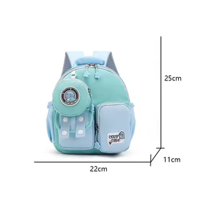 Waterproof Student <b>Backpack</b> Custom logo Mochilas Escolares Lightweight Sac a dos <b>School</b> Bags for Kids - Product Image 3
