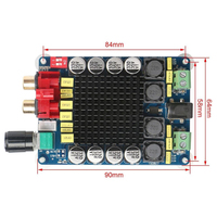 TDA7498 2X100W Amplificateur audio double canal de classe D Amplificateur de carte amplificateur