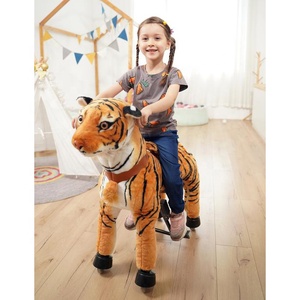 Happy Island CE/EN71ม้าโยกขนาดใหญ่ที่ขี่ของเล่นม้ากลสำหรับเด็กและผู้ใหญ่ - Product Image 1