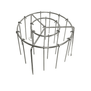 Stainless Steel 24 Skewer Vertical Grill Rack Round For Air Fryer Oven Use Durable Hanging Rack - Product Image 1