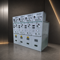 Unidad de Anillo de Distribución (RMU) con Interruptor de Circuito al Vacío (CCV) Aislado por Gas SF6 de 12kV para Distribución Urbana Inteligente