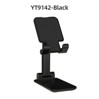 Support de bureau pliable réglable YATE YT9142 en ABS avec support universel pour smartphone, tablette, PC, rotation à 360 degrés