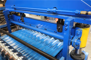 골판지 지붕 패널 롤 성형 기계, 타일 프로파일 기계, 루핑 시트 작성 기계 - Product Image 5