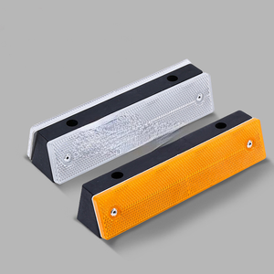 Réflecteur de garde-corps sans entretien, couleur personnalisée, feuille réfléchissante prismatique haute visibilité, délimiteur routier économique - Product Image 2