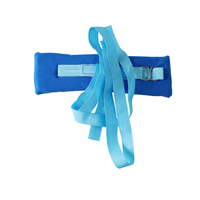 Sangle de fixation pour membres du patient, ceinture de retenue magnétique en acier à deux pieds, réglable, portable, produit de bondage SM